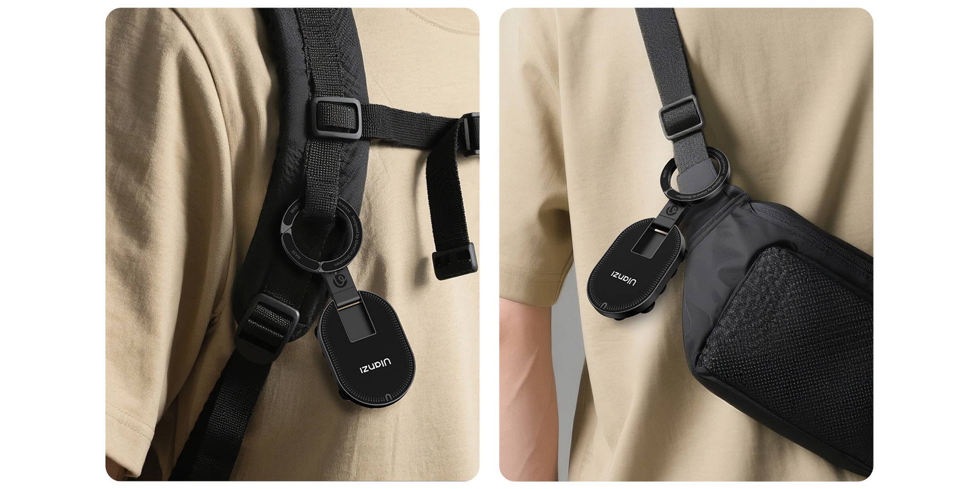 width=100% Uchwyt do smartfona Ulanzi MA39 z przyssawkami